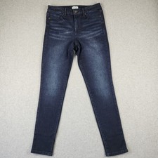 Jessica Simpson Jeans Women's 8 Skinny Stretch Denim Mid Rise Pants Dark Wash