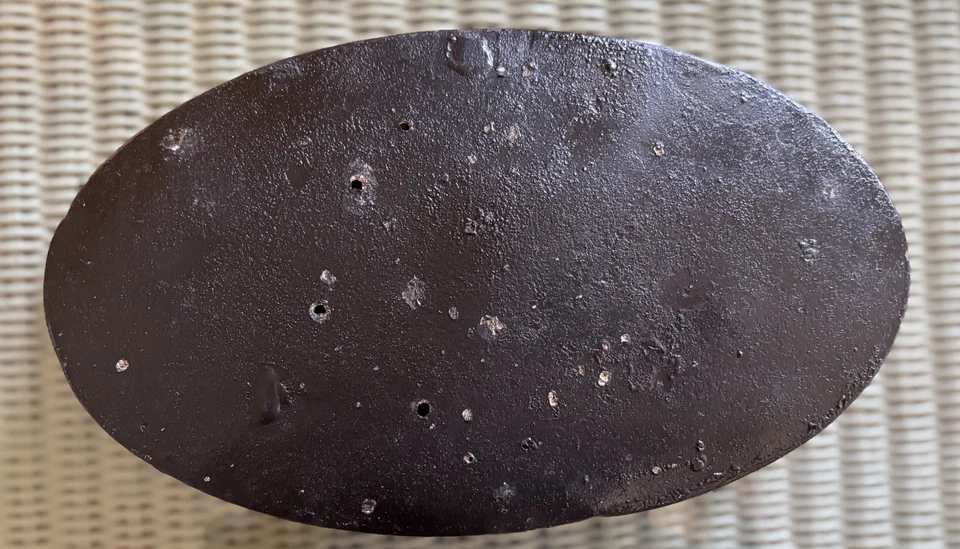 Maceta grande victoriana francesa francesa de alambre redonda del siglo XIX Foto 4 de 4