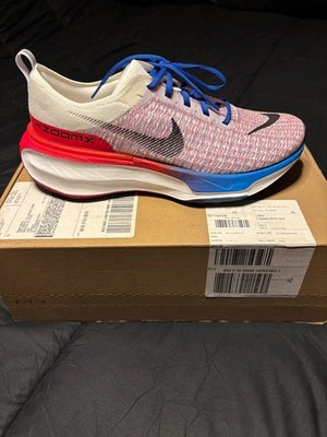 Nike ZoomX Invincible Run FK 3 USA Red Blue FJ3889-100 Mens Size 12.5. BRAND NEW