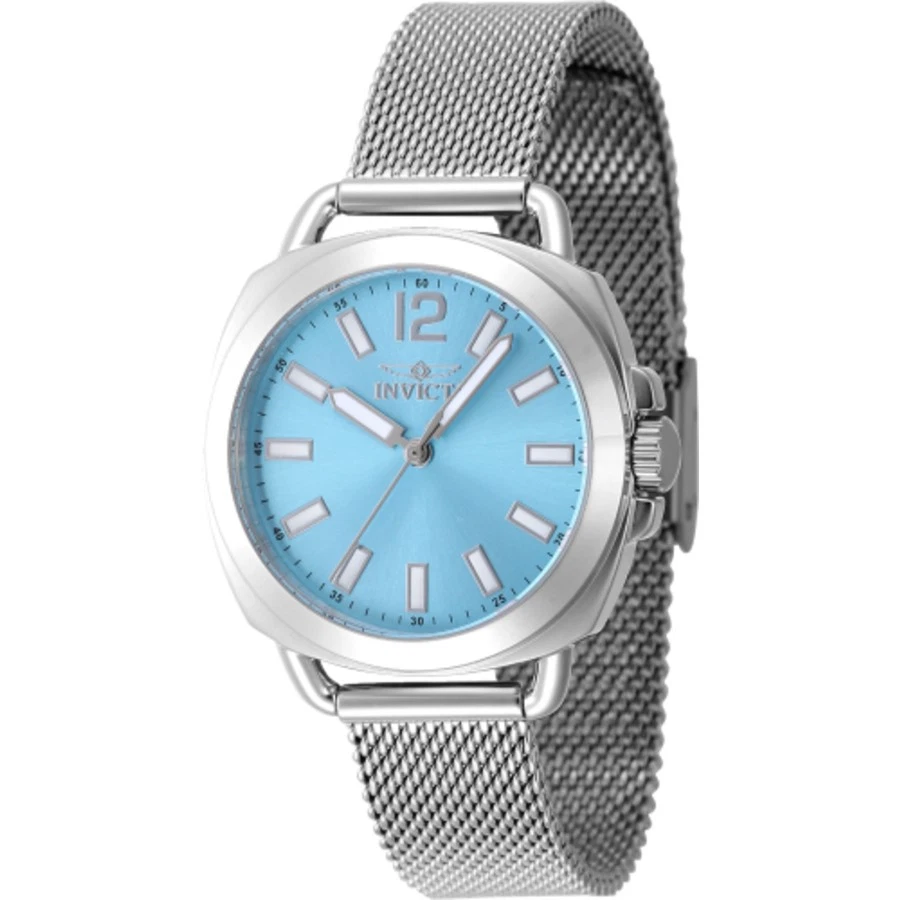 Invicta Wildflower Quartz Light Blue Dial Ladies Watch 47323