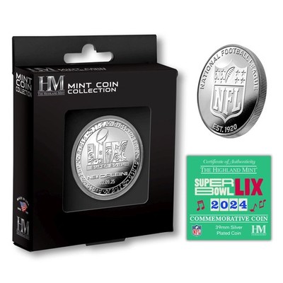 Super Bowl LIX New Orleans NFL Flip Coin (39mm) | eBay