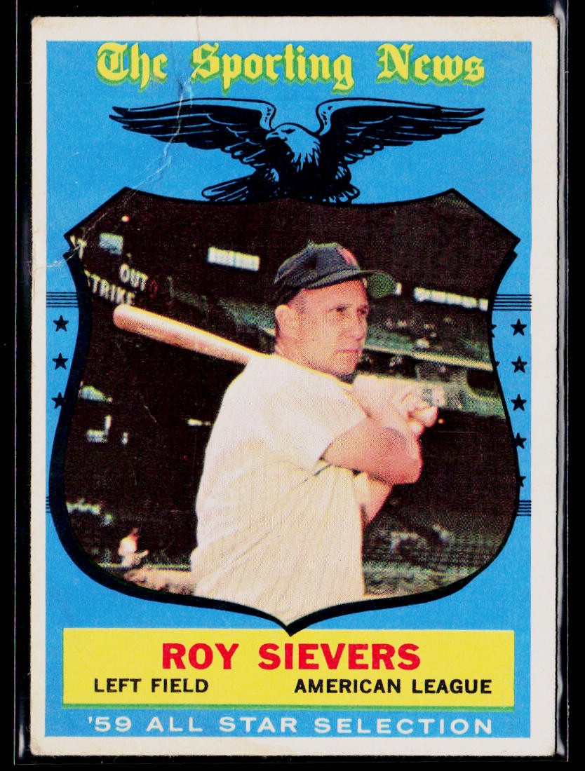 1959 Topps #566 Roy Sievers