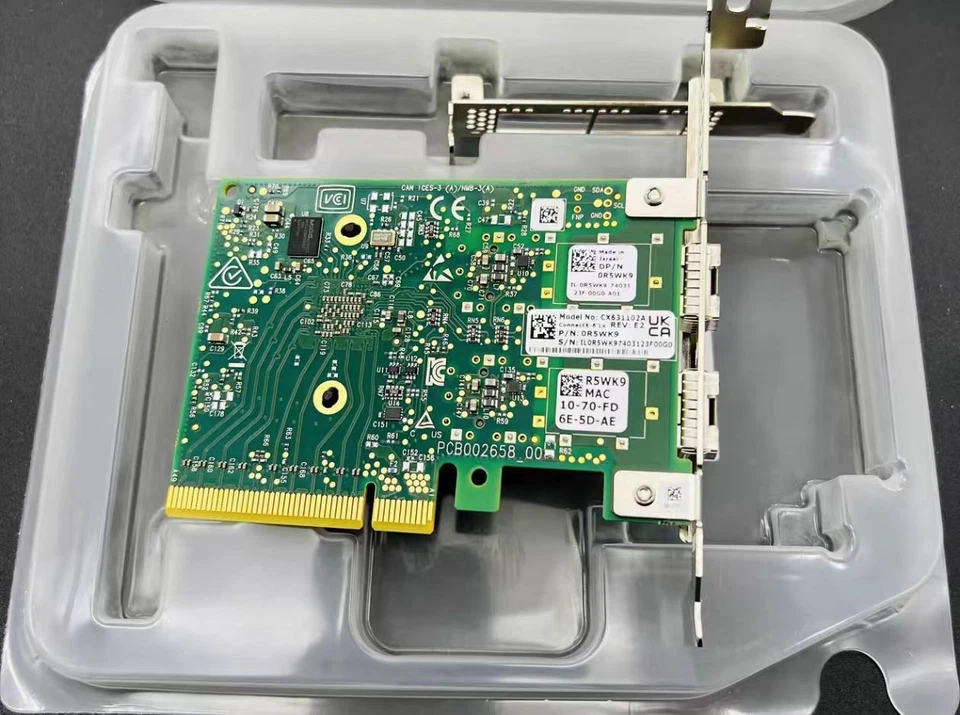 mcx631102a DELL mellanox , 10G/25G network card ConnectX-6 LX 0R5WK9-- - Image 4 of 4