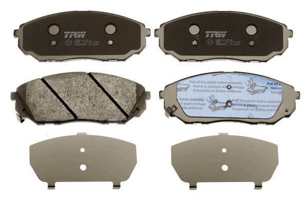 NEU - TRW GDB3452 Bremsbelagsatz, Scheibenbremse FüR KIA-image