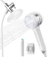 Premium Filtered Dog Shower Attachment, High Pressure Handheld Sprayer with
