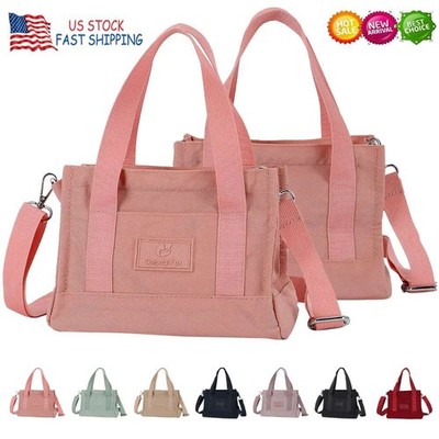 Womens Hand Bag Nylon Shoulder Messenger Handbag Tote Satchel Purse Multi-Pocket