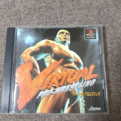 Virtual Pro Wrestling PS1 Gebraucht Getestet Japanisch Version mit Hülle JP V...