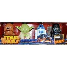 Star Wars Flashlight 4-Pack Chewbacca Yoda R2-D2 and Darth Vader