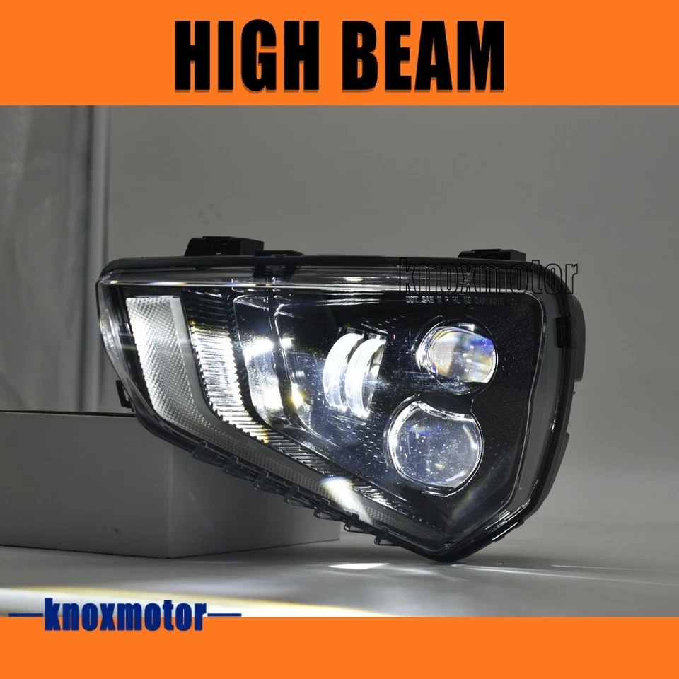 DOT LED Headlight Assembly w/ Turns for 2019-25 Can Am Ryker 600 900 Sport Rally - Bild 4 von 4