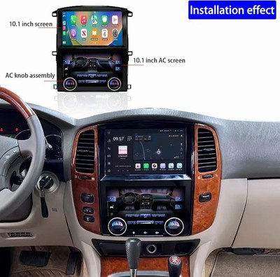 For Lexus LX470 Toyota Land Cruiser LC100 2003-2007 Car Radio GPS Carplay Stereo