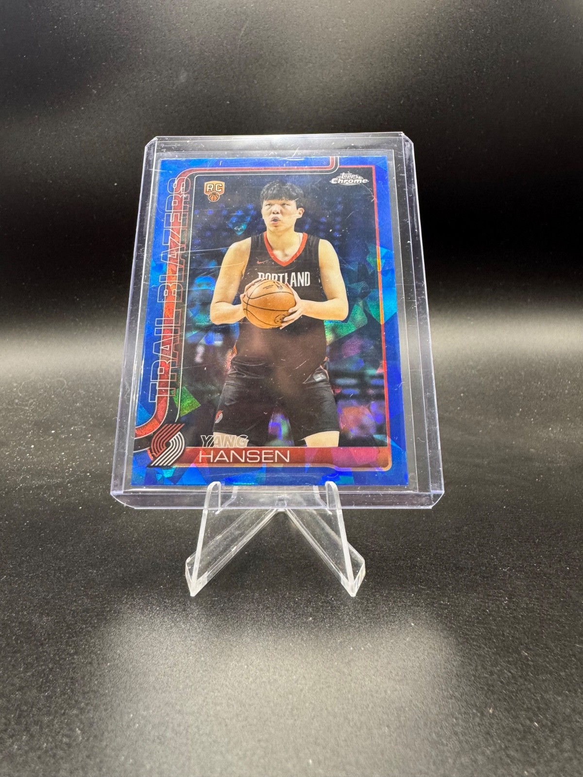 2025-26 Topps Chrome Sapphire - Yang Hansen #266 (RC)