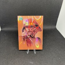 2024 Topps Chrome Star Wars Galaxy 62 Lando Calrissian Aqua Lava Refractor /175