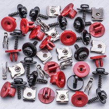 15 Sets T30 Engine Splash Shield Guard Undertray Cover Screws Bolt Nut Clip Kit