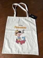 Disney Pinocchio Tote Bag Eco Jimmy Cricket