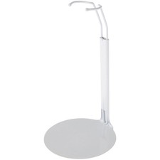 Plymor Dsp-5125W White Adjustable Doll Stand Fits 10 11 And 12 Inch Slim Waist