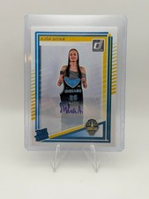 2025 Donruss WNBA Ajsa Sivka Rated Rookies Signatures Chicago Sky Auto