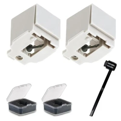 SANS MARQUE Stylet compatible pour AudioTechnica pour platine vinyle LP60 avec brosse de net