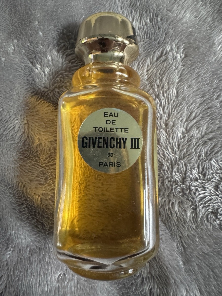 【希少・ヴィンテージ】ジバンシイ III オードトワレ 50ml スプレー Vintage Givenchy III Eau De Toilette 4 Oz 120ml 90° Paris France