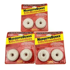 Summit 102-12 Lot of 3 Mosquito Dunks 2 Count Biological Mosquito Control