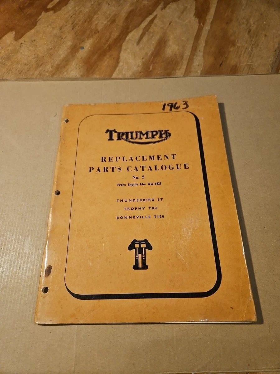 Triumph Bonneville Motorcycle Repair Manuals & Literature for sale