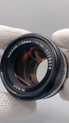 🎦VIDEO👀 ✨MINT✨ Nikon Ai-s Nikkor 50mm f/1.4 MF Lens From JAPAN