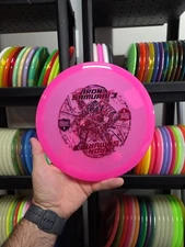 Discmania X-Out Iron Samurai 3 Pink 180g #1 C-line Color Glow Md3 Disc Golf