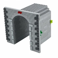 Railway Train Tunnel Building Bricks Set | General Jim’s Toys | GJ-GTT