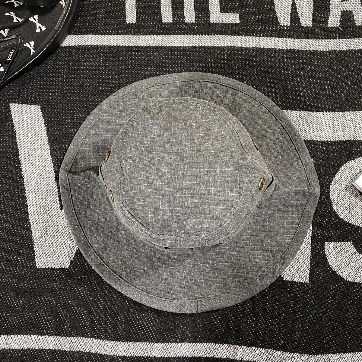 Stussy Washed Ripstop Boonie Hat Black Size L/XL | eBay