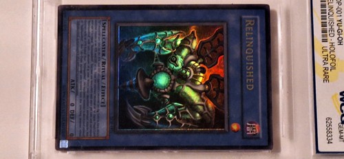 Yu-Gi-Oh Card WCG 10 GEM MINT Relinquished Pegasus SDP-001 Ultra Rare Holofoil - Picture 12 of 16