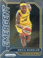 2021 Panini WNBA Prizm ERICA WHEELER #5 EMERGENT INSERT SPARKS
