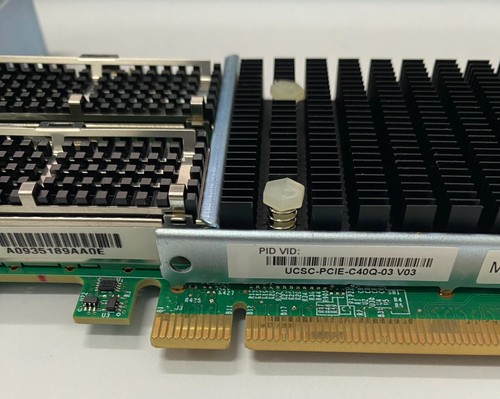 Interface Network Card Cisco UCSC-PCIE-C40Q-03 QSFP Dual-Port 40GB 68-5350-06 - Bild 2 von 3