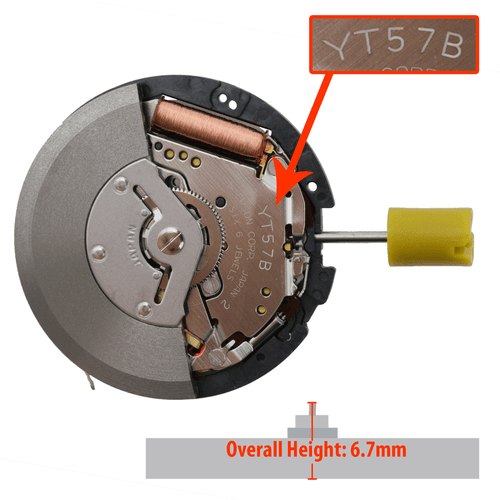 MOVIMENTO VD58, VX3H, VD59, VX3F, YL61, YT58 KINETIC, YT 57 SEIKO, HATTORI - Zdjęcie 19 z 27