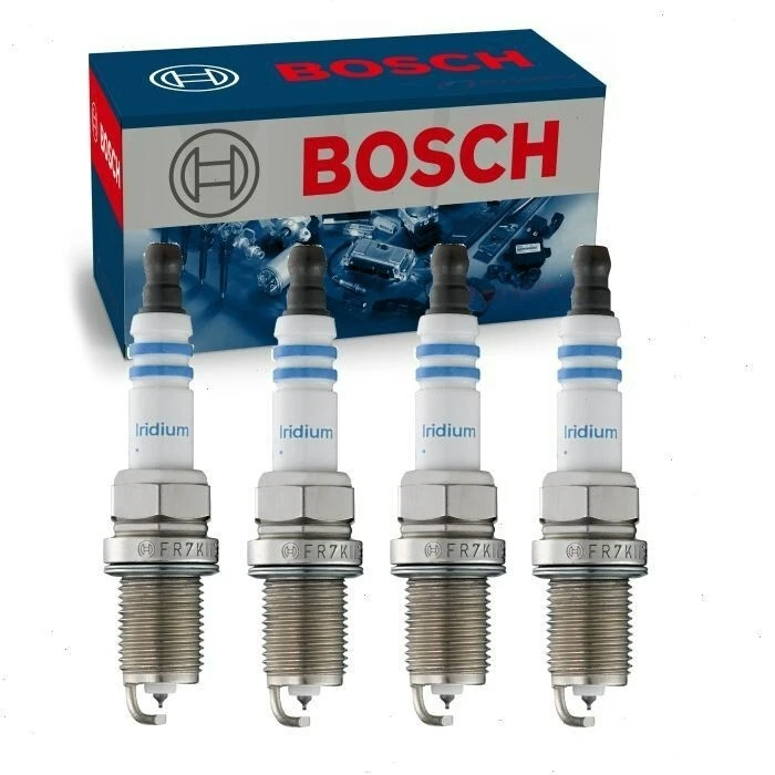 Juego de 4 bujías de alambre fino de iridio Bosch OE soldadura láser, pre-ajustado, Toyo/Lex Foto 2 de 2