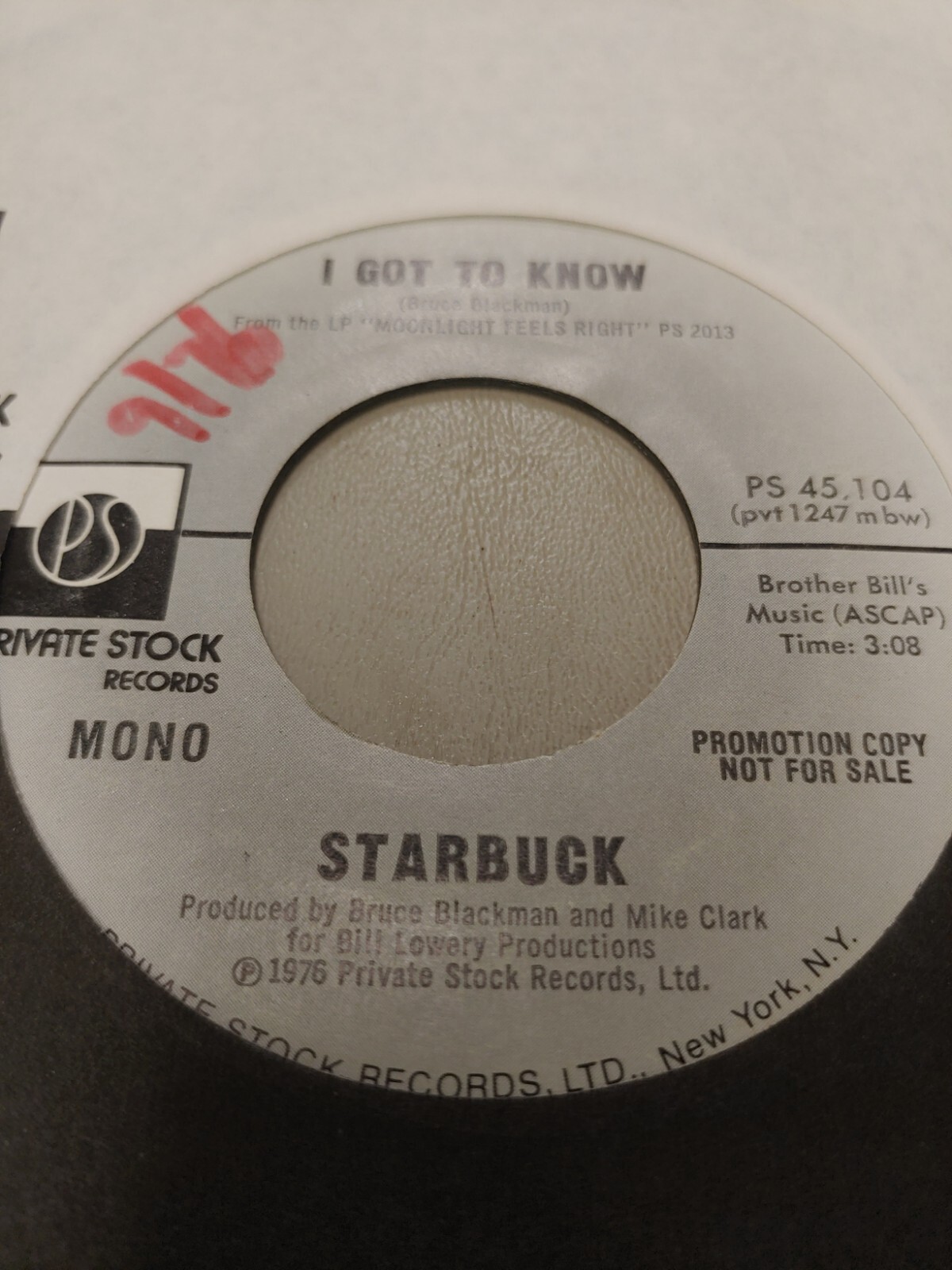 STARBUCK I GOT TO KNOW 7