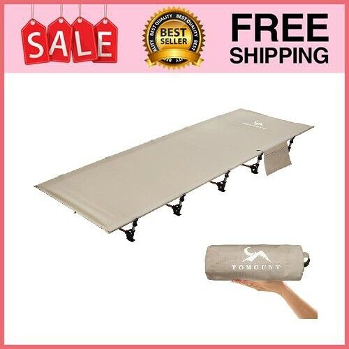 Compact Camping Cot Backpacking Folding Limited time trial price Ultralight Department store Lightweight