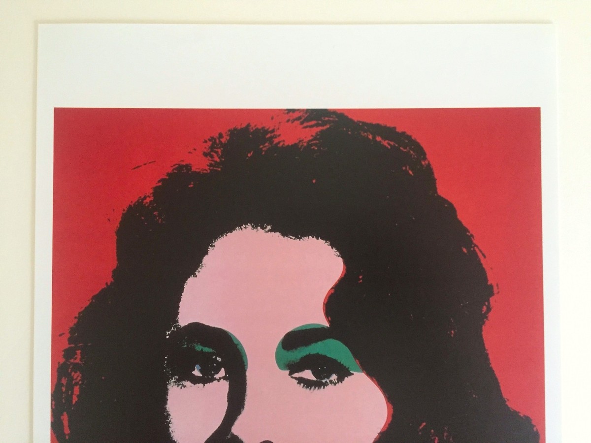 ANDY WARHOL ESTATE RARE 1989 POP ART COLLECTOR'S LITHOGRAPH