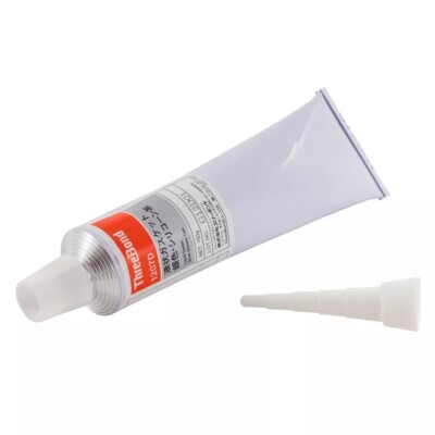 1207D ThreeBond 150g Silicone Liquid Gasket Silver High Temp / High Viscosity