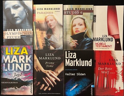SAMMLUNG PAKET - 8 Taschenbücher - LIZA MARKLUND - Jagd, Kalter Süden u.v.a.