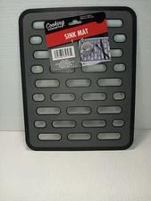  Kitchen Sink Mat Non-Slip Rubber Drain Pad Protector Food Drainer 12.13 inx9.65