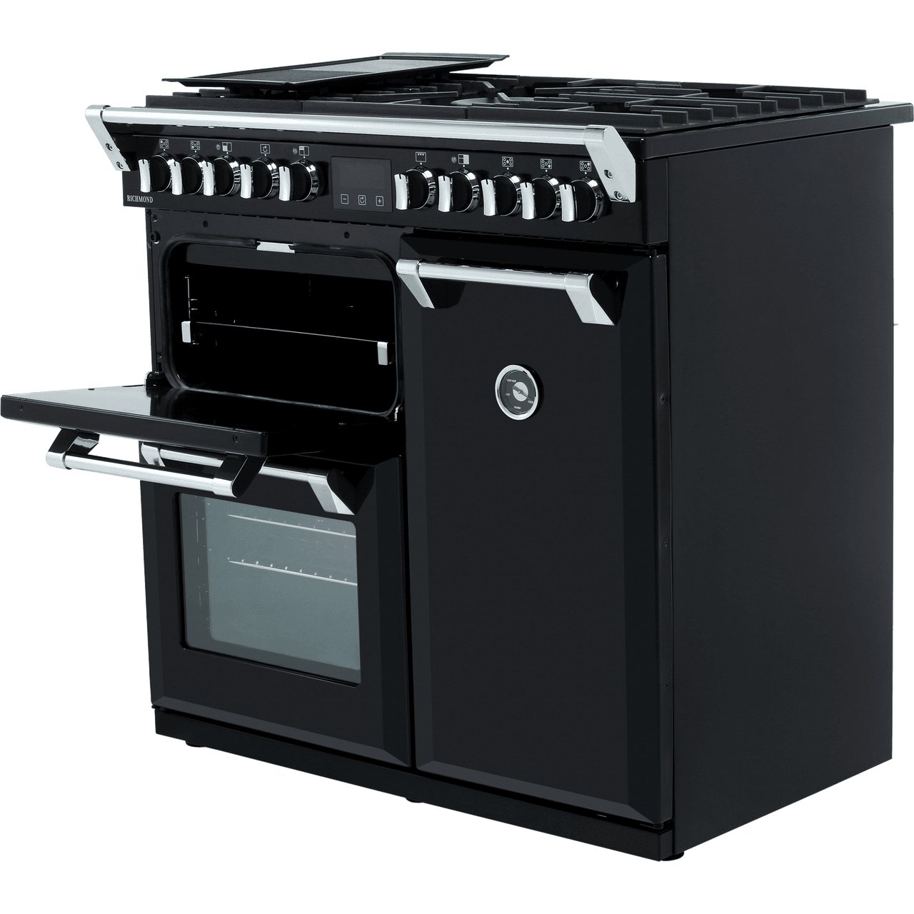 Stoves Richmond S900DF 90cm Dual Fuel Range Cooker 5 Burners A/A/A