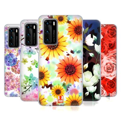 HEAD CASE DESIGNS GLAMOROUS BLOOMS SOFT GEL CASE FOR HUAWEI PHONES 4