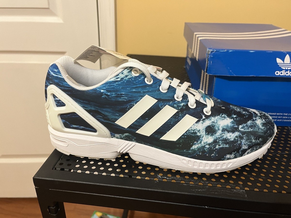 Size 10 - adidas Zx Flux Ocean - M19846 | eBay Size 10 - adidas Zx Flux Ocean - M19846 | eBay