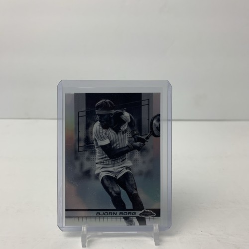 Bjorn Borg [Negative Refractor] #115 2024 Topps Chrome card