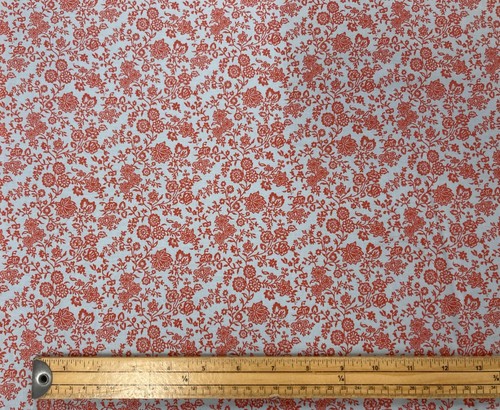 Liberty Fabric British Floral Red White Blue London Patchwork Quilting Cotton - Picture 58 of 89