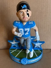 Aidan Hutchison Detroit Lions  FOCO 2024 Superstar Series Bobblehead NIB