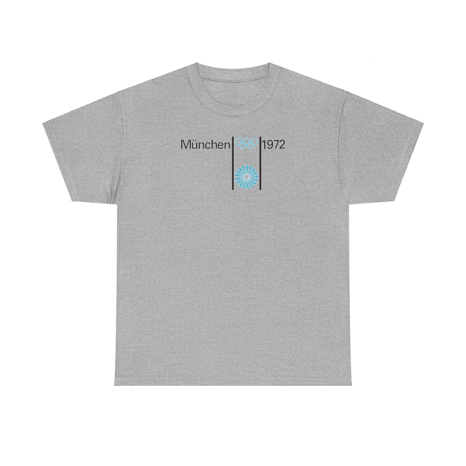 1972 München Summer Olympics,Munich West Germany Gildan Unisex Heavy Cotton Tee