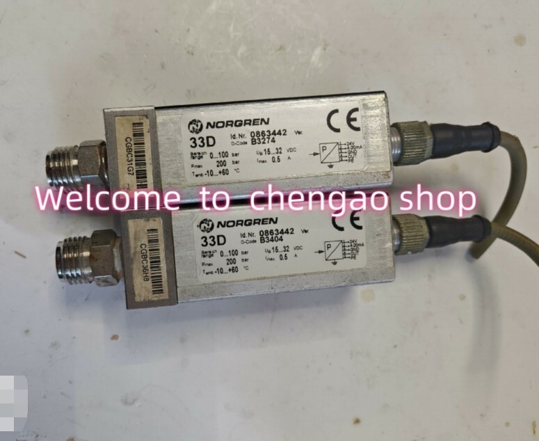 1 PC USED TEST OK NORGREN 33D 0863442 Pressure Switch#B2181H CL | eBay