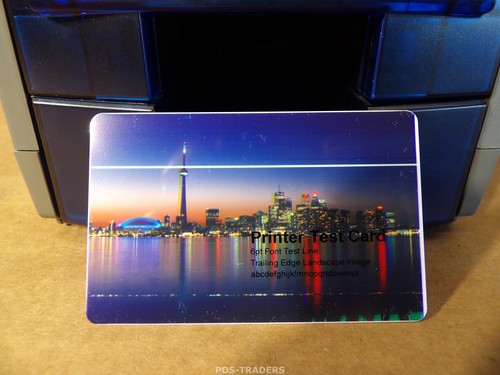 Imprimante de cartes couleur Datacard SD360 PX30 DUAL côté LAN - 1728 CARTES / MAUVAISE IMPRESSION - Photo 3/8