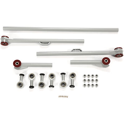 For 03-09 4Runner FJ Cruiser Upper Lower  Bar Arm For 2-4'' Leveling Kit Silver
