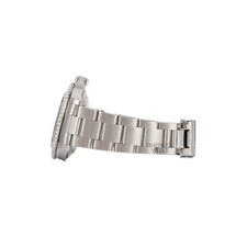 ROLEX SUBMARINER 16610 DATE STEEL 40MM WATCH WHITE MOP EMERALD DIAL GREEN BEZEL 10